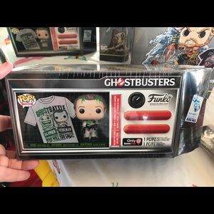 New Ghost busters Funko pop and shirt